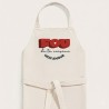 Tablier Fou de ta cuisine personnalisé