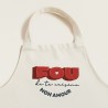 Tablier Fou de ta cuisine personnalisé