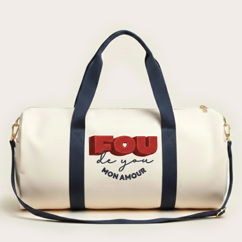 Sac de voyage Fou de You personnalisé