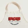 Tablier Fou de ta cuisine personnalisé