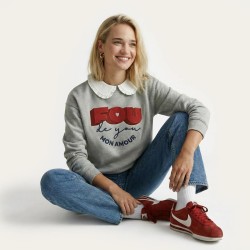 Sweat Fou de You personnalisé